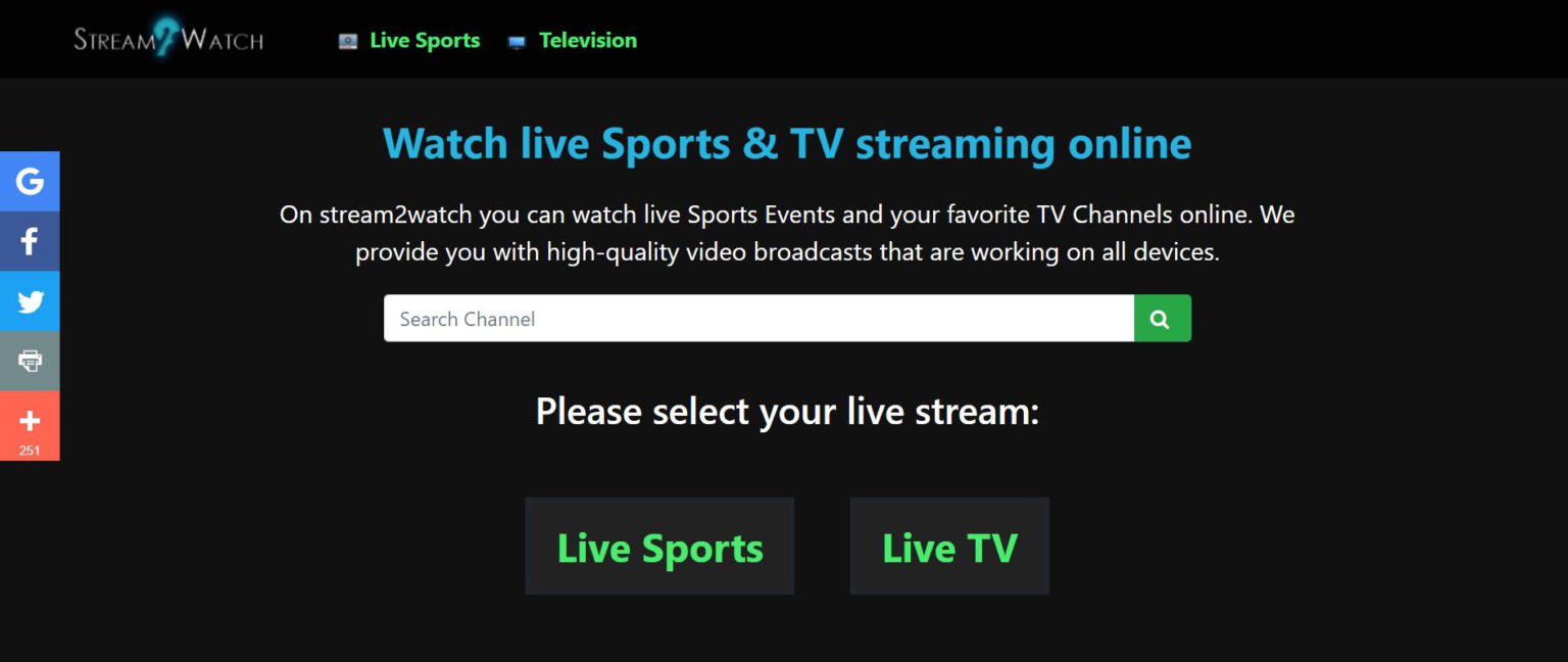 Free Sports Streaming Sites to watch sports online