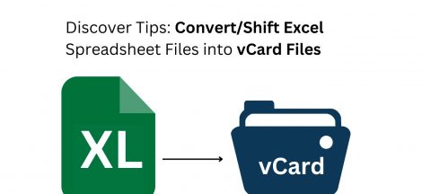 Spreadsheet Files into vCard