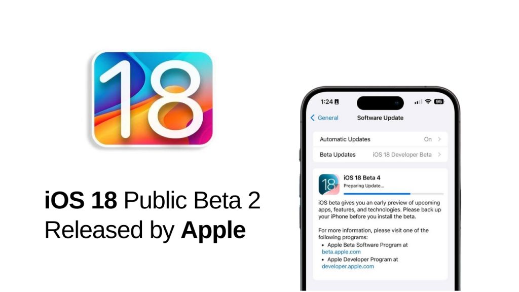 iOS 18 Public Beta 2 Released by Apple