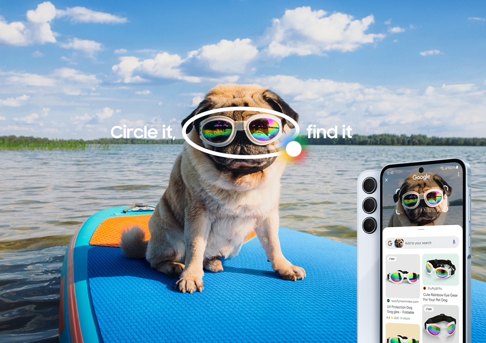 Circle to Search Comes to Galaxy A and Tab S9 FE