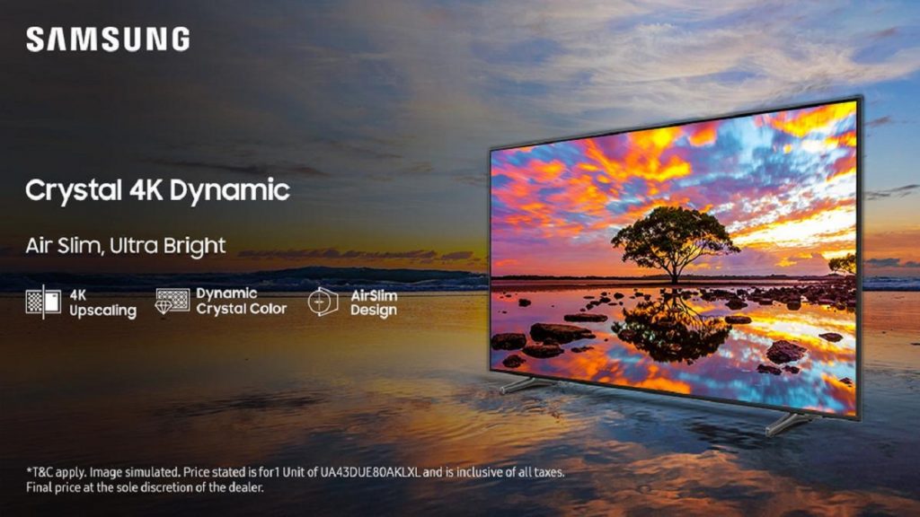 Samsung Crystal 4K Dynamic TV Has Been Launched in India 