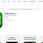 Apple Sports Update Comes Right Ahead of Football Season