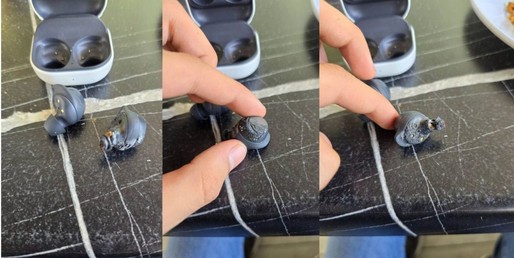 Samsung Galaxy Buds Exploded in Woman's Ear