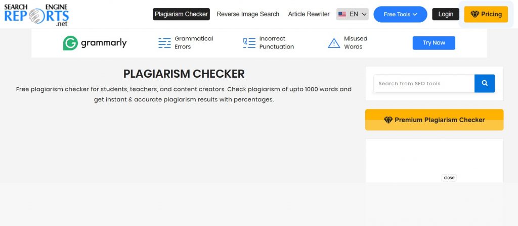 best free plagiarism tools 